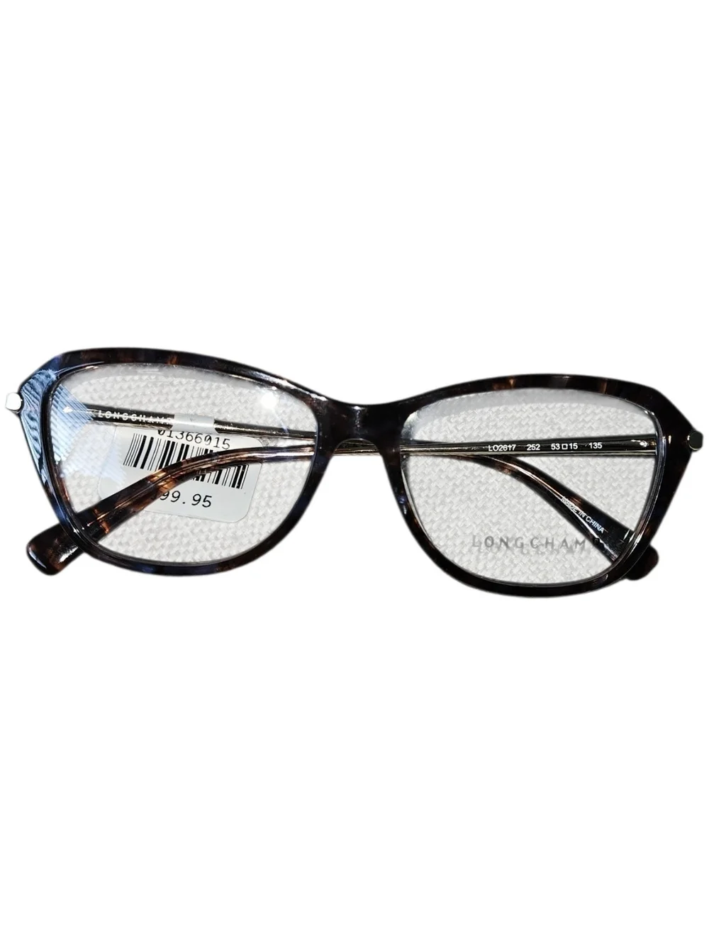 Longchamp LO2617 Marble brown/purple 53/15/135 WOMAN Eyewear - Demo Lens